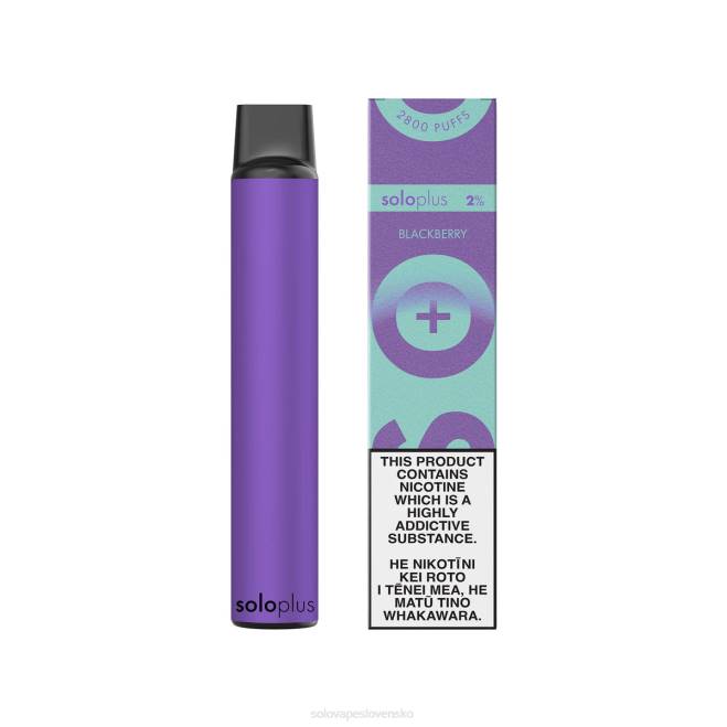 Solo Plus kolekcia jednorazových vape paradise ostružina | Solo Vape Recenzia RNX638