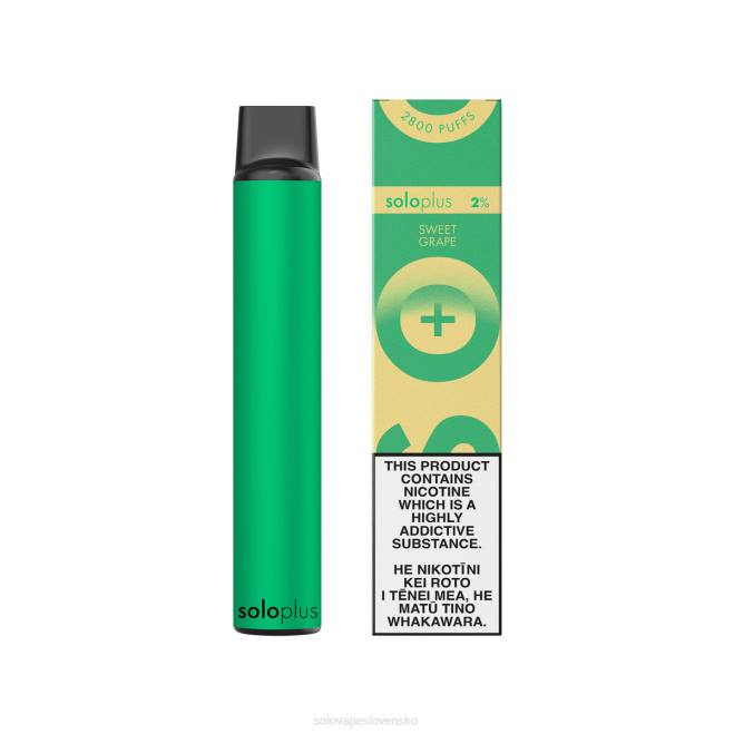 Solo Plus kolekcia jednorazových vape paradise sladké hrozno | Solo Vape Near Me RNX640