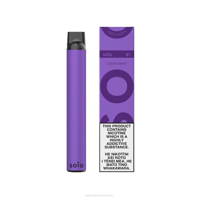 Solo jednorazová vapa hroznová mäta | Solo Disposable Vape Price RNX67