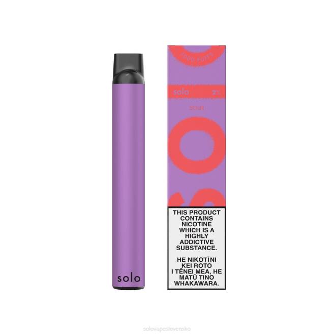 Solo jednorazová vapa kyslé | Solo Vape Recenzia RNX63