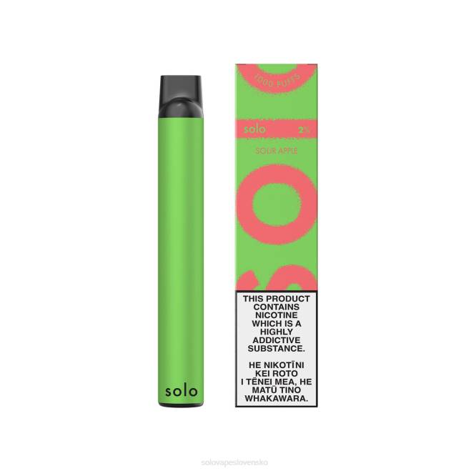 Solo jednorazová vapa kyslé jablko | Solo Vape Near Me RNX65