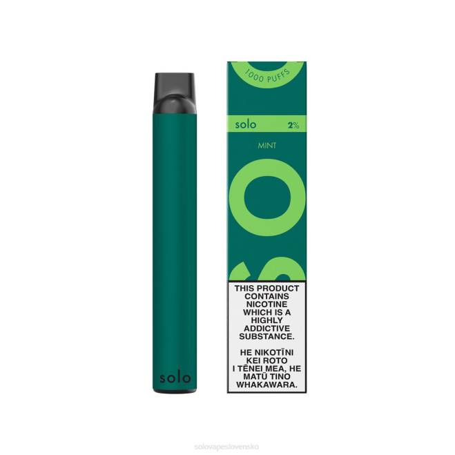 Solo jednorazová vapa mäta | Solo Vape Slovensko RNX61