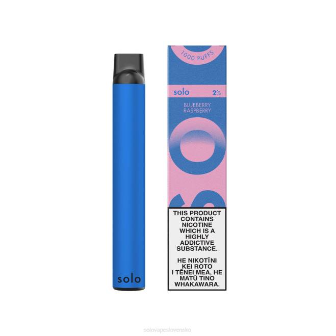 Solo kolekcia jednorazových vape paradise čučoriedka malina | Solo Vape Near Me RNX619