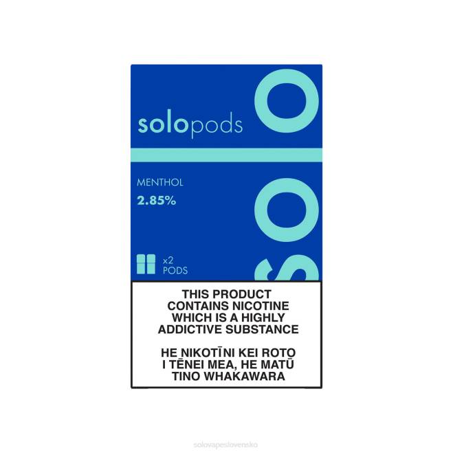 Solo náhradný pod 2-balenie mentol | Solo Vape Cena RNX651