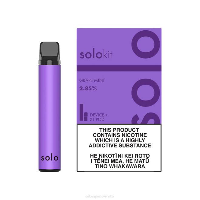 Solo súprava pod hroznová mäta | Solo Vape Recenzia RNX645