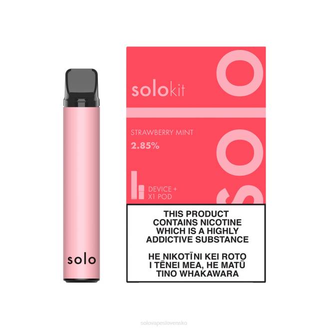 Solo súprava pod jahodová mäta | Solo Disposable Vape RNX641