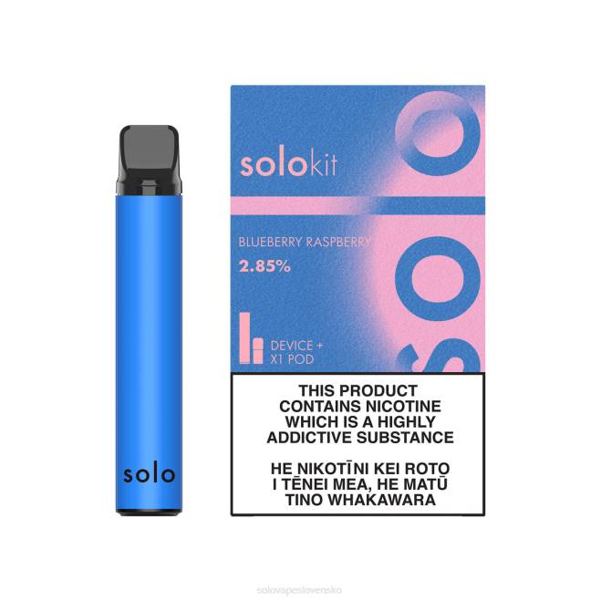 Solo súprava pod čučoriedka malina | Solo Vape Slovensko RNX643